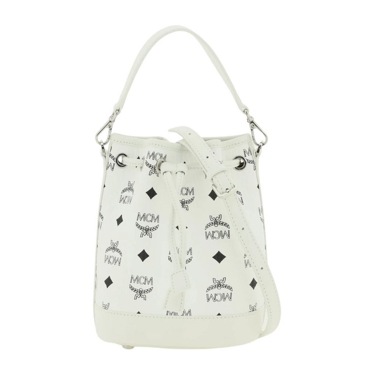 Mini Bucket Bag z Monogramem MCM