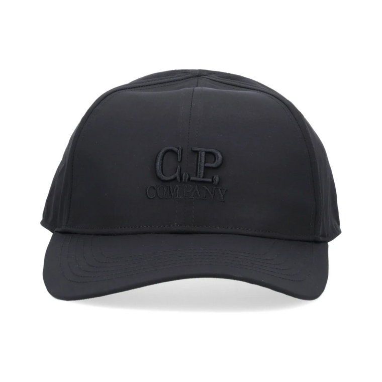 Czarne kapelusze ze stylem C.p. Company