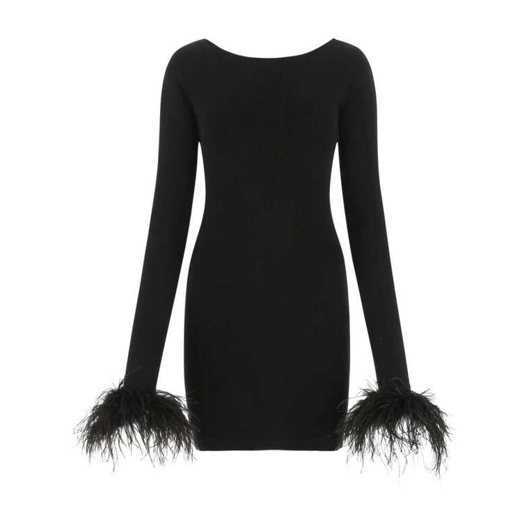 Czarna elastyczna mini sukienka Magda Butrym