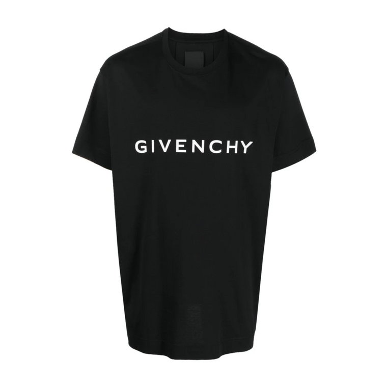 Czarna kolekcja T-shirtów i Polo Givenchy