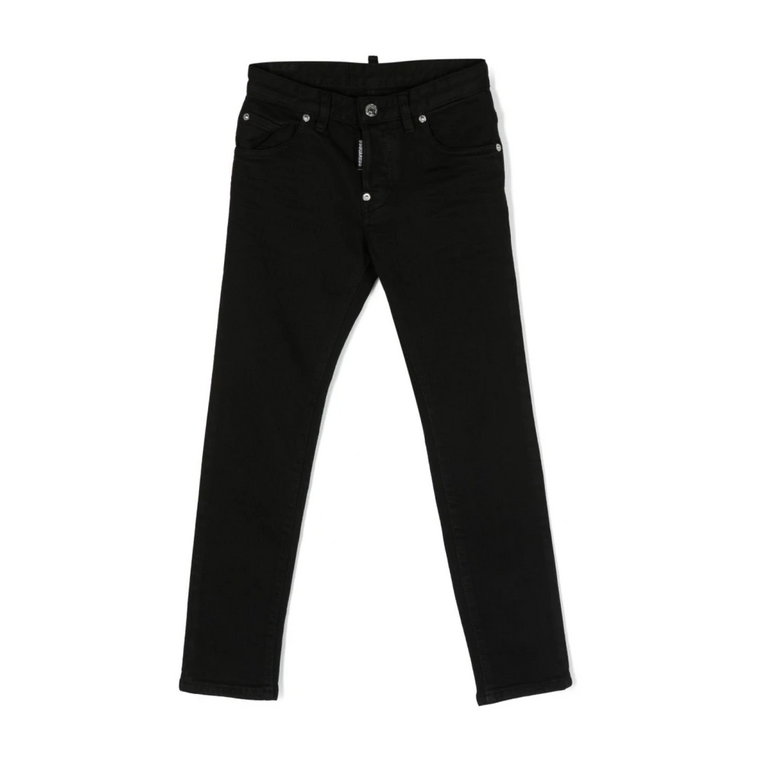 Czarne Skinny Jeans Dsquared2