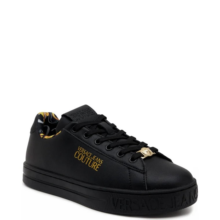 Versace Jeans Couture Skórzane sneakersy