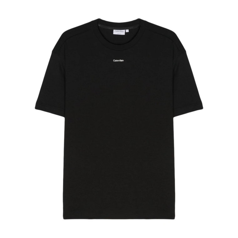 Czarne koszulki i pola Calvin Klein