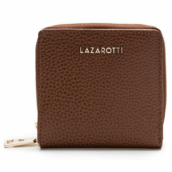 Lazarotti Bologna Leather Portfel Skórzany 10 cm brown