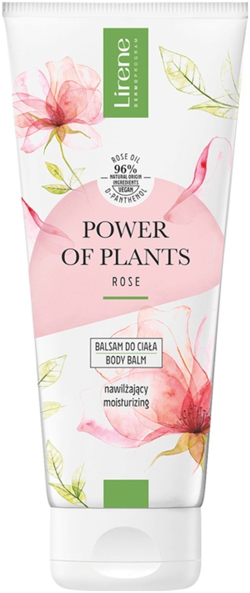 Lirene Power of Plants Nawilżający Balsam do ciała Rose Touch 200 ml