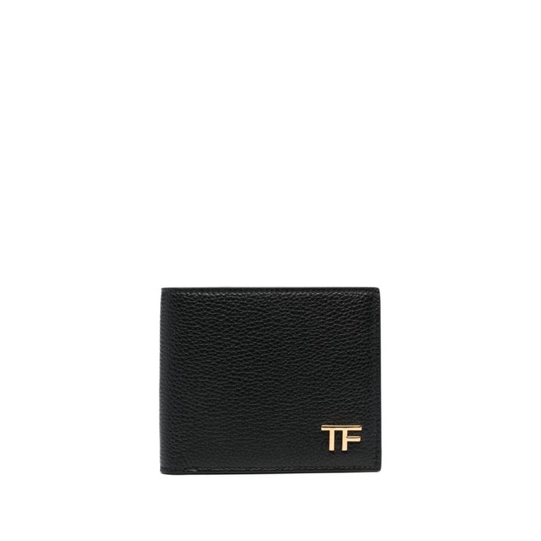 Elegancki Czarny Portfel dla Mężczyzn Tom Ford