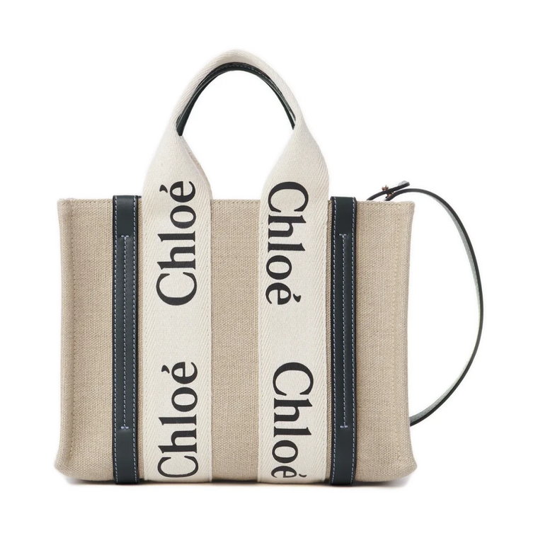 Elegancka Logo Tote Bag Chloé