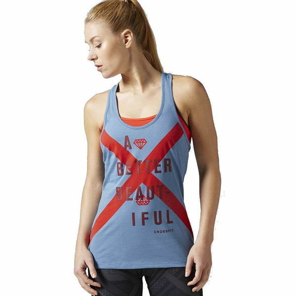 Bezrękawnik, top damski Cross Fit Graph Tank Beautiful Reebok