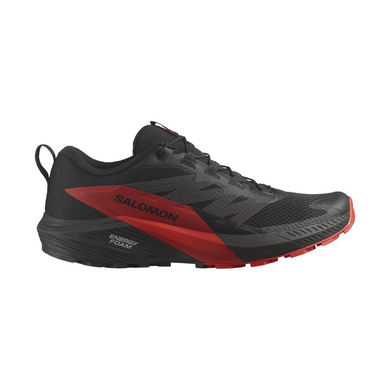 Męskie buty do biegania Salomon Sense Ride 5 black/fiery red - 10