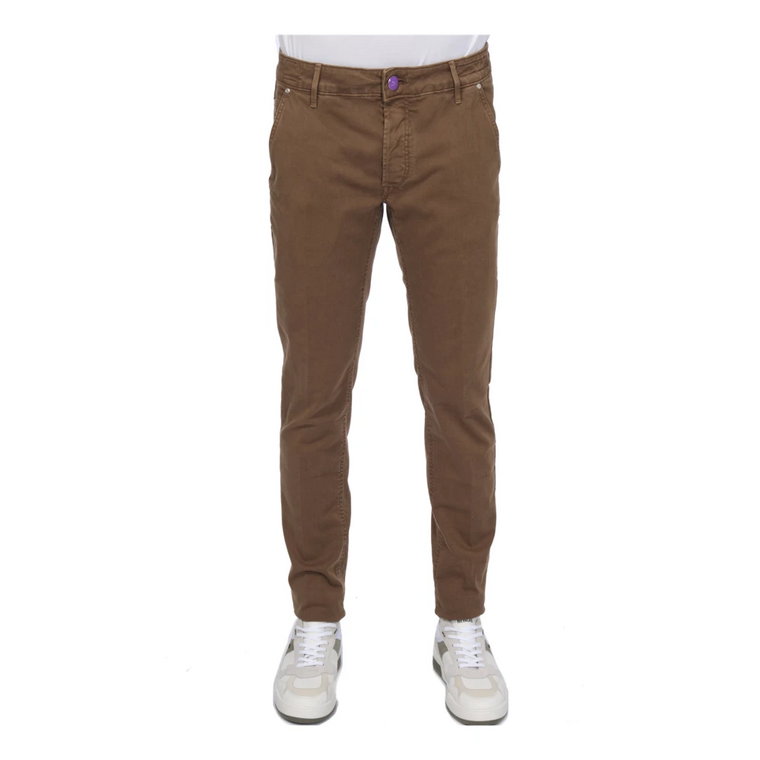 Slim-fit Trousers Hand Picked