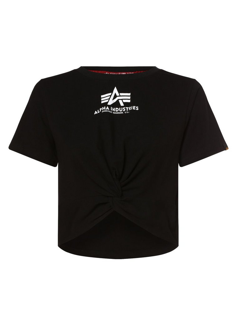 Alpha Industries - T-shirt damski, czarny