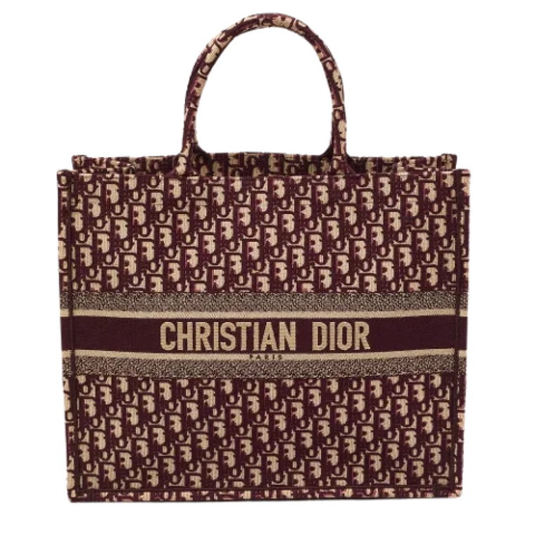 Pre-owned Canvas totes Dior Vintage