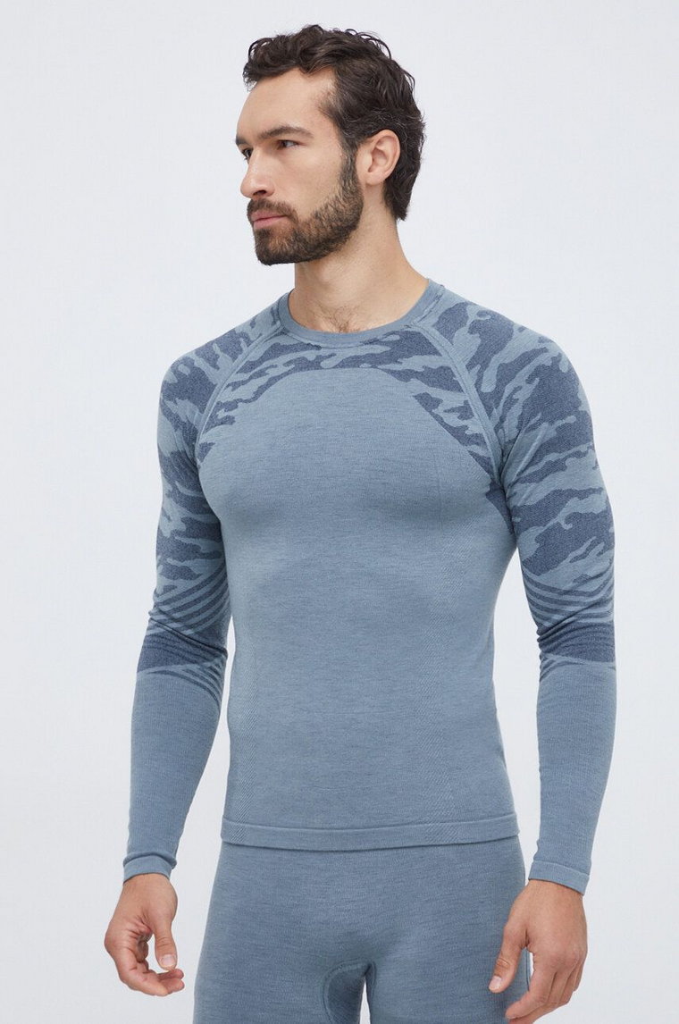 Smartwool longsleeve funkcyjny Intraknit Active kolor szary