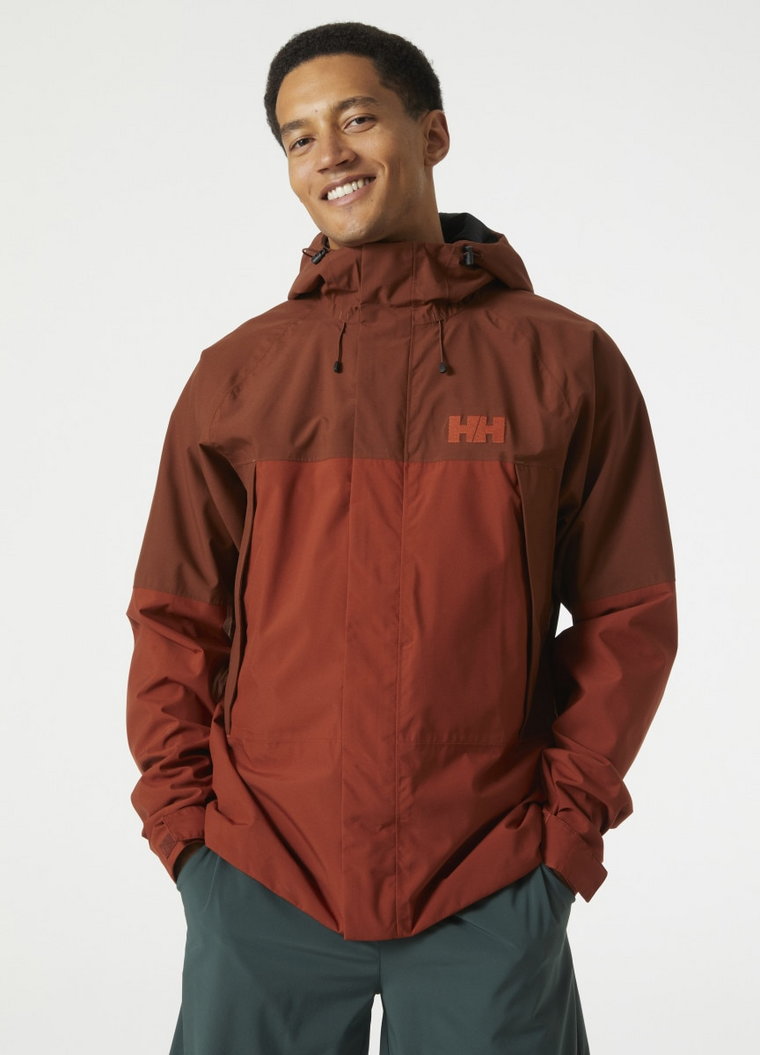 Męska kurtka narciarska Helly Hansen Banff Shell Jacket - brązowa