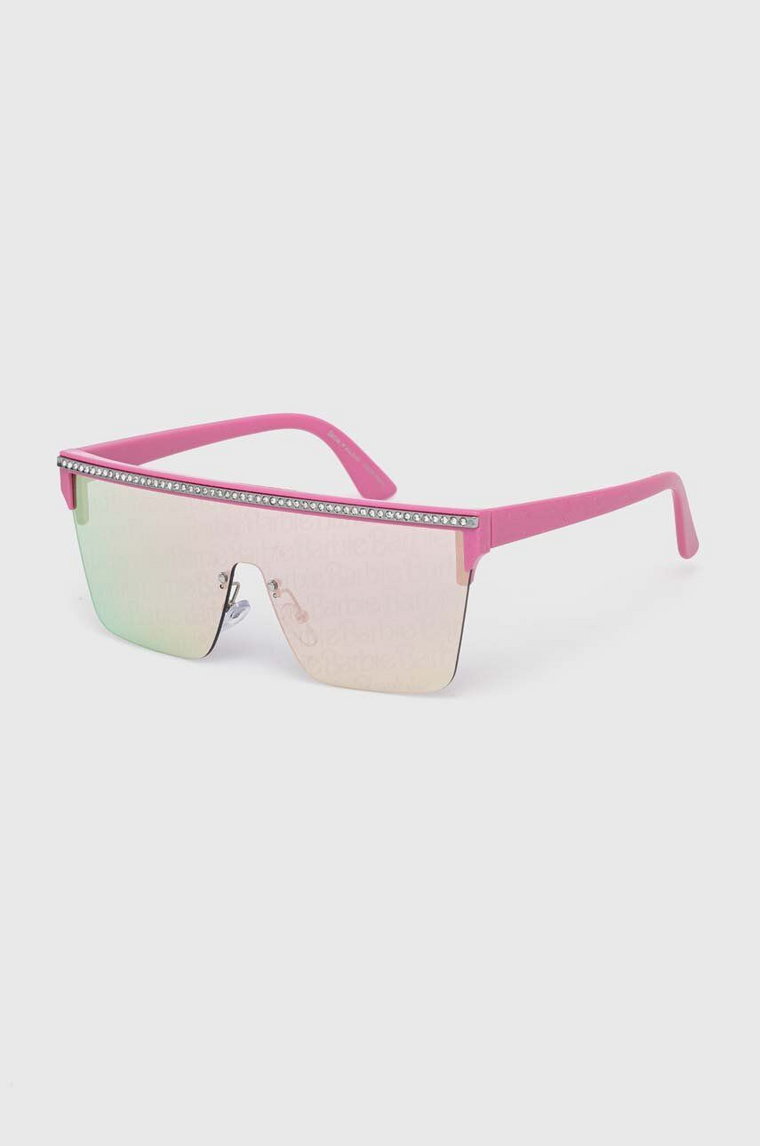 Aldo okulary przeciwsłoneczne BARBIEMIRROR damskie kolor różowy 13803645