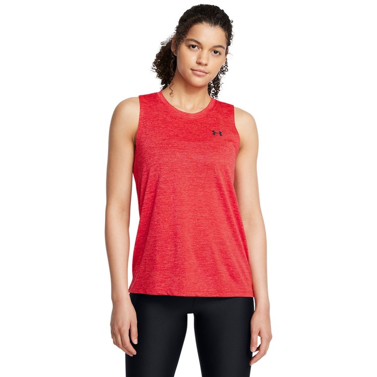 Damski top treningowy Under Armour Tech Tank Twist - czerwony