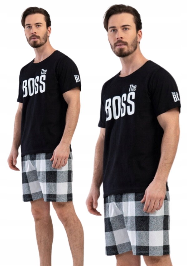 Piżama Męska bawełna duża The Boss Vienetta 4XL