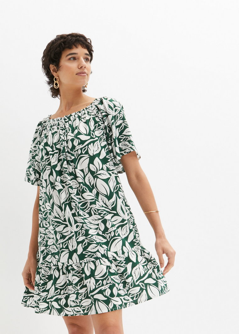 Sukienka ze zrównoważonej wiskozy