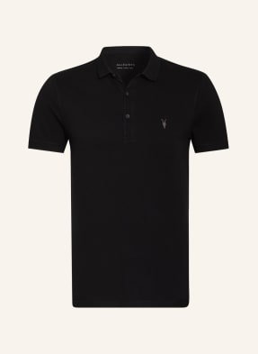 Allsaints Koszulka Polo Z Materiału Pika Reform schwarz