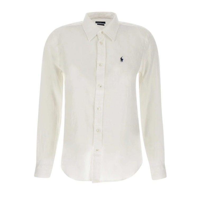 Biała Koszula Ulepszenie Casual Ralph Lauren
