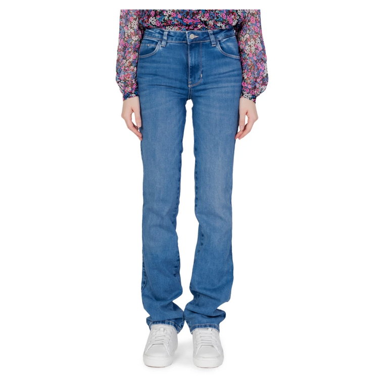 Organiczne Straight Fit Bootcut Jeans Guess