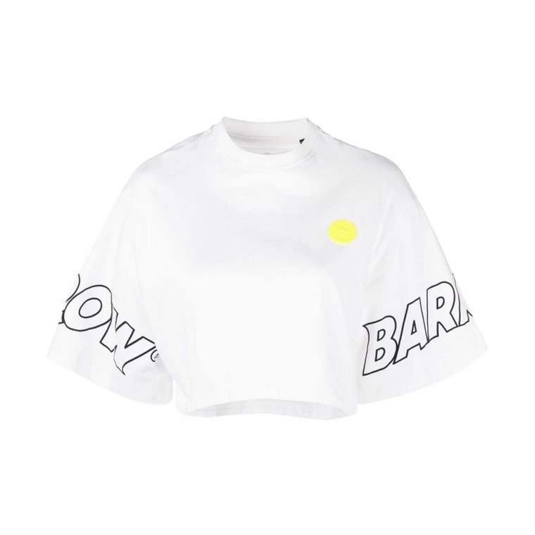 Logo-Patch Cropped T-Shirt Barrow