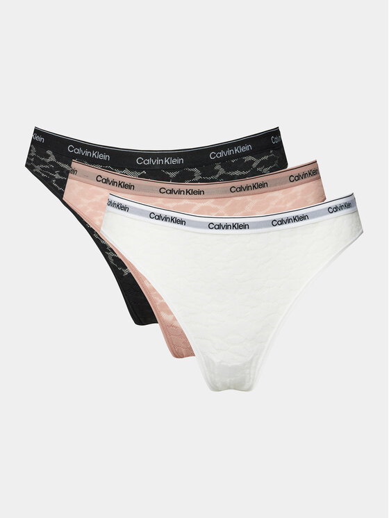 Komplet 3 par fig brazylijskich Calvin Klein Underwear