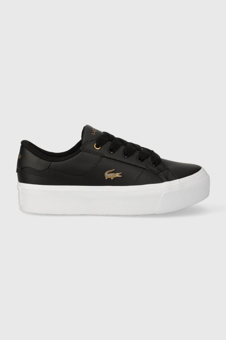 Lacoste sneakersy Ziane Platform kolor czarny 45CFA0013