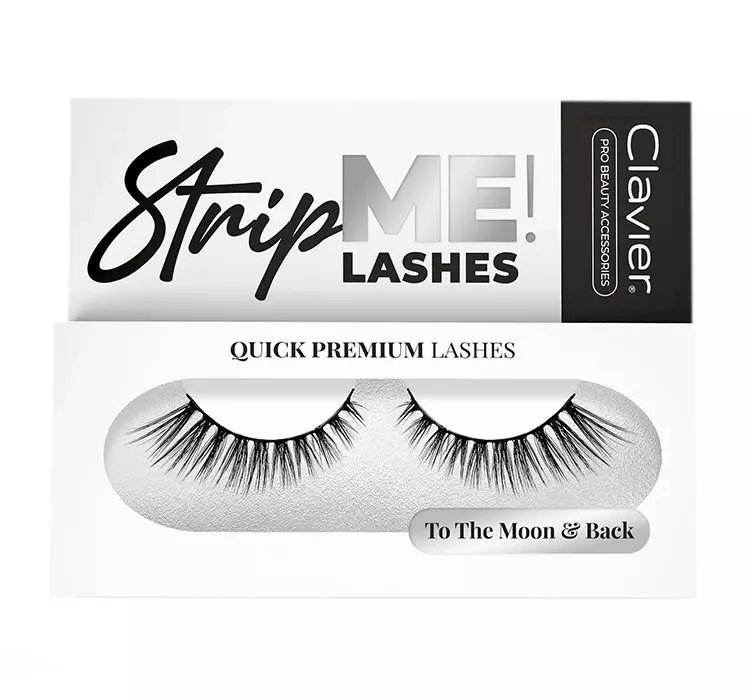 CLAVIER STRIP ME LASHES RZĘSY NA PASKU 801 TO THE MOON & BACK