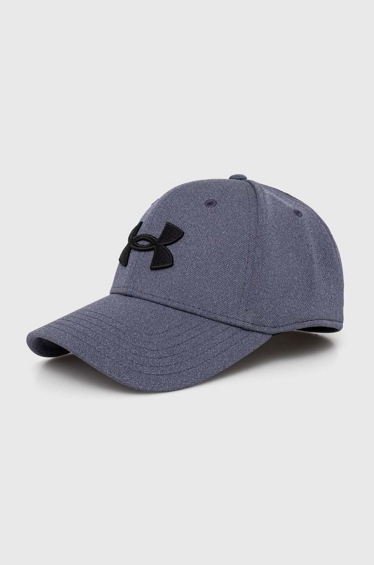 Under Armour czapka z daszkiem kolor niebieski z aplikacją 1376700