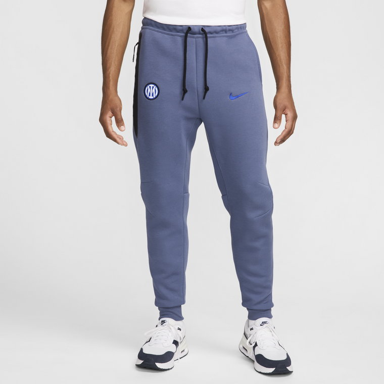 Męskie joggery piłkarskie Nike Inter Mediolan Tech Fleece - Niebieski