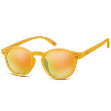 Okulary lenonki Montana MS28D żółte lustrzanki