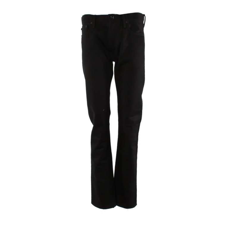 Czarne Slim Jeans z Single Arrow Off White