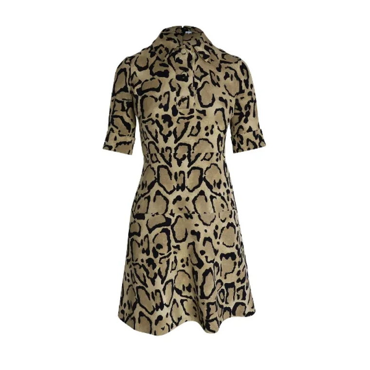 Pre-owned Silk dresses Gucci Vintage
