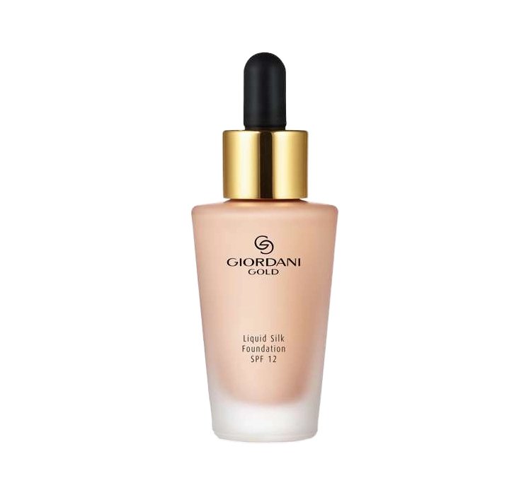 ORIFLAME GIORDANI GOLD LIQUID SILK FOUNDATION SPF12 PODKŁAD DO TWARZY PORCELAIN 30ML