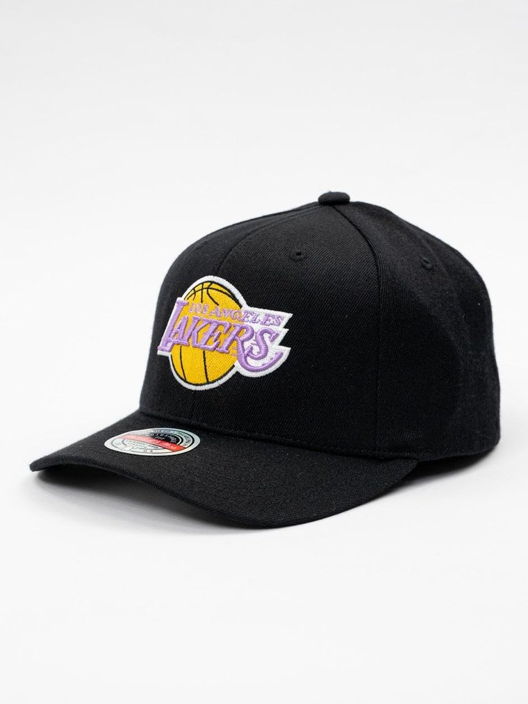 Czapka Z Daszkiem Baseball CzarnaMitchell & Ness Los Angeles Lakers NBA Team Logo High Crown Classic