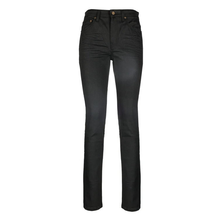 Regular Fit Jeans - Niebieski Saint Laurent
