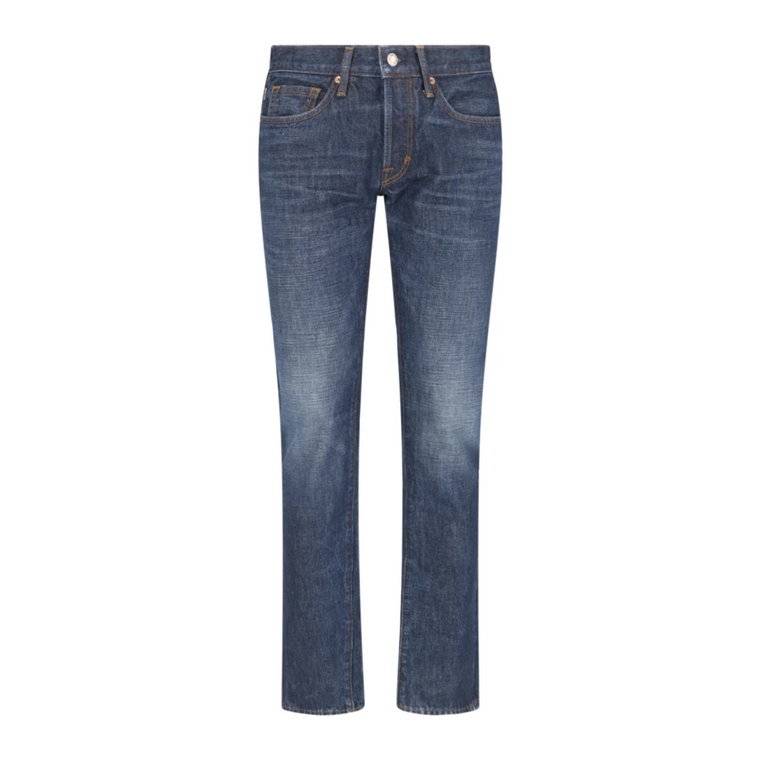Slim-fit Jeans, Klasyczny Styl Dżinsowy Tom Ford