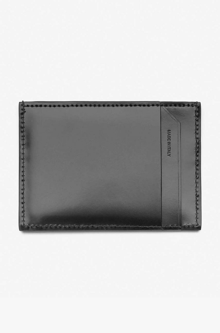 032C etui na karty skórzane Card Holder kolor czarny SS23.A.8010-BLACK