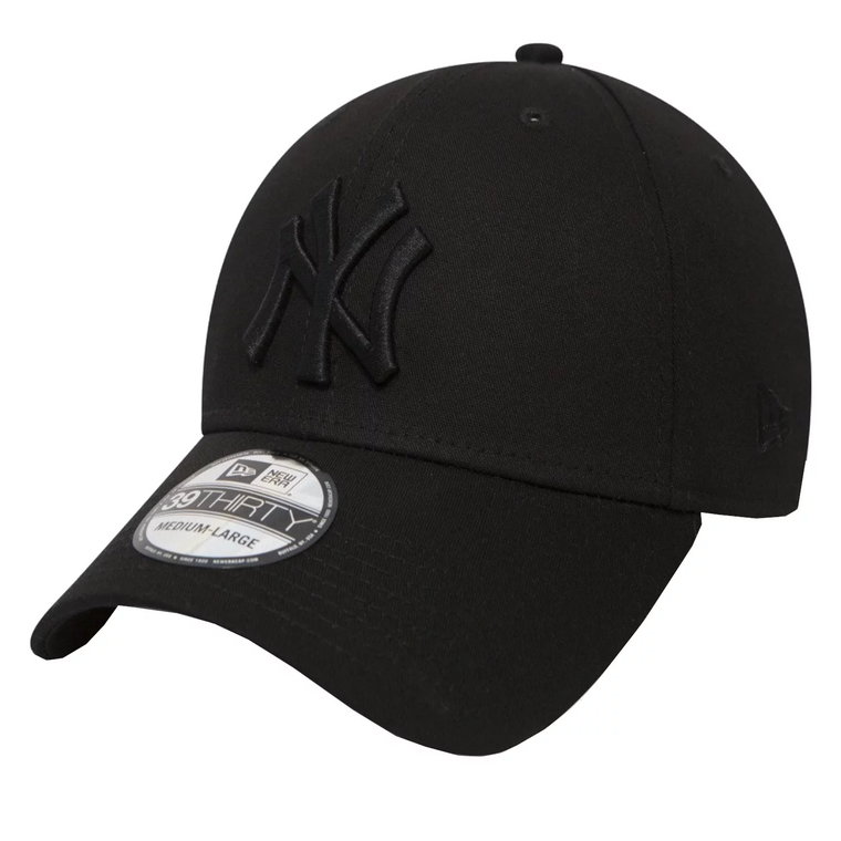 New Era 39THIRTY Classic New York Yankees MLB Cap 10145637, Męskie, Czarne, czapki z daszkiem, bawełna, rozmiar: M/L