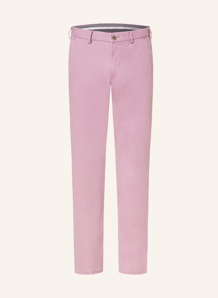 Hiltl Chinosy Slim Straight Fit rosa