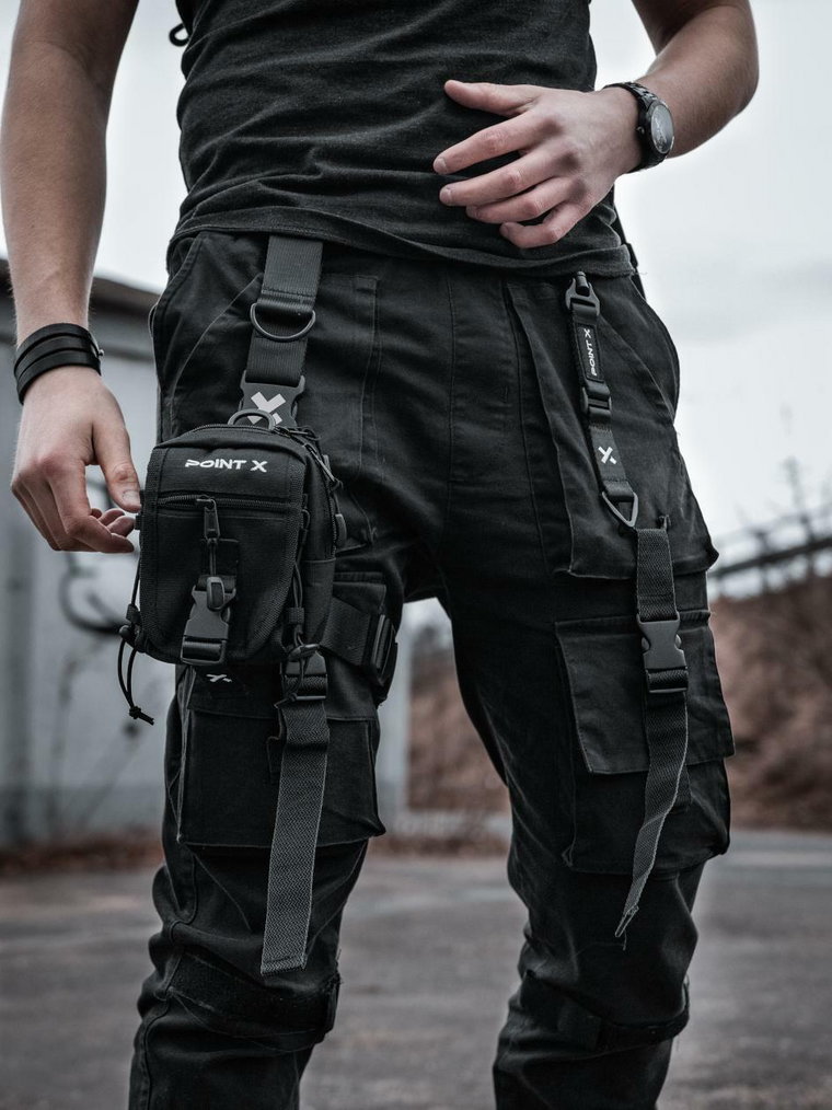 Leg Holster Techwear Saszetka Point X Czarna