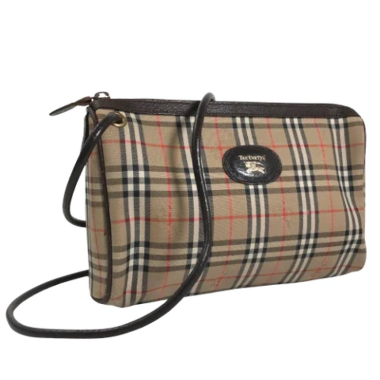 Pre-owned Canvas crossbody-bags Burberry Vintage