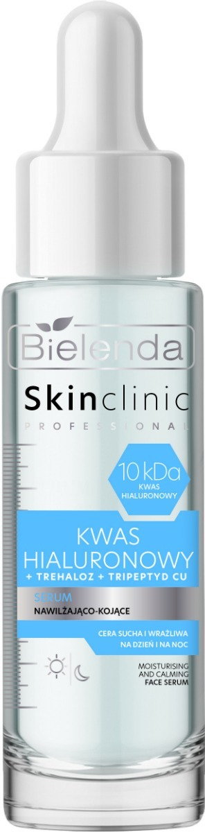 Bielenda Skin Clinic Professional Kwas Hialuronowy Serum nawilżająco-kojące 30ml