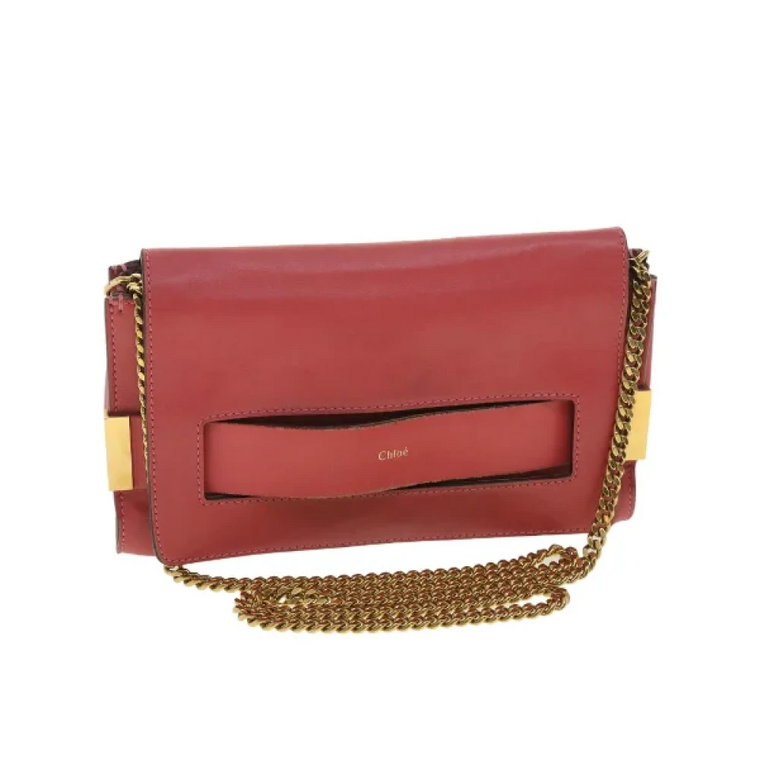 Pre-owned Leather shoulder-bags Chloé Pre-owned