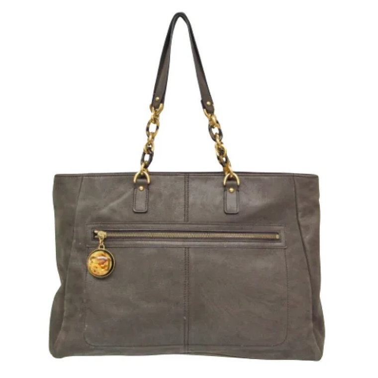 Pre-owned Leather totes Fendi Vintage