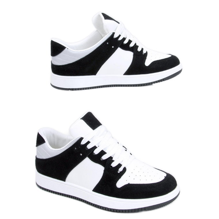 PA1 Sneakersy damskie Cilaea BLACK/WHITE białe czarne