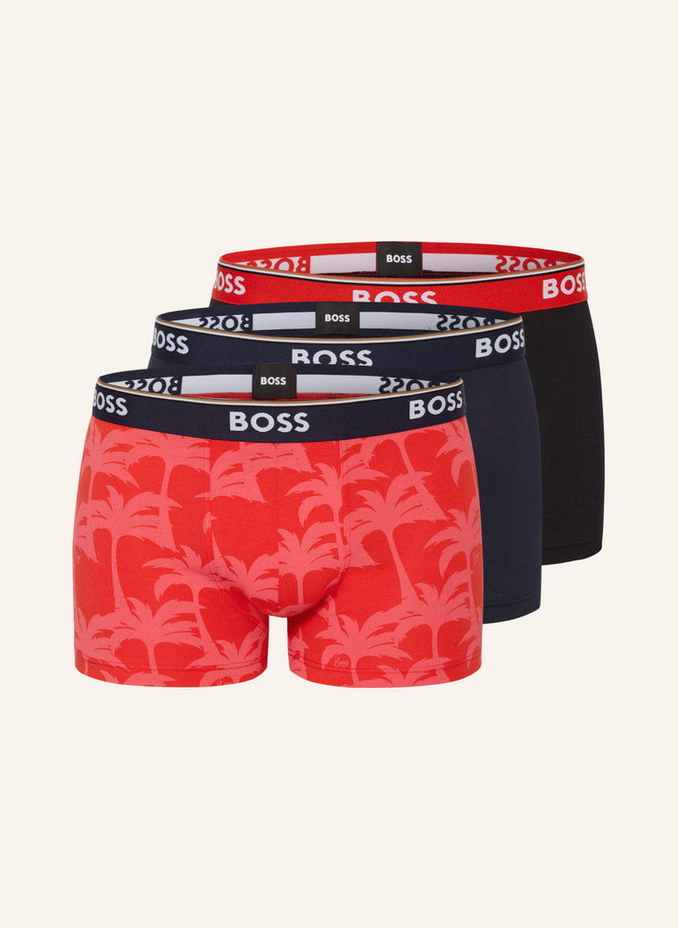 Boss Bokserki Trunk 3 Szt. rot