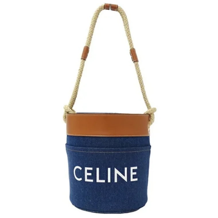 Pre-owned Denim celine-bags Celine Vintage