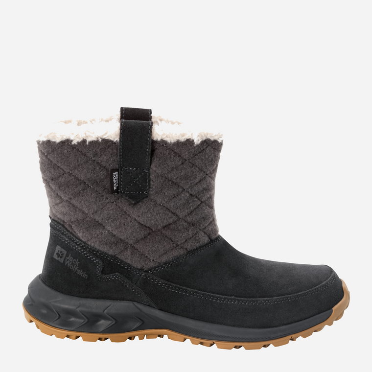 Śniegowce damskie niskie ocieplane Jack Wolfskin Queenstown Texapore Boot W 4053551-6364 36 (3.5UK) 22.5 cm Ciemnoszare (4064993483062). Śniegowce damskie